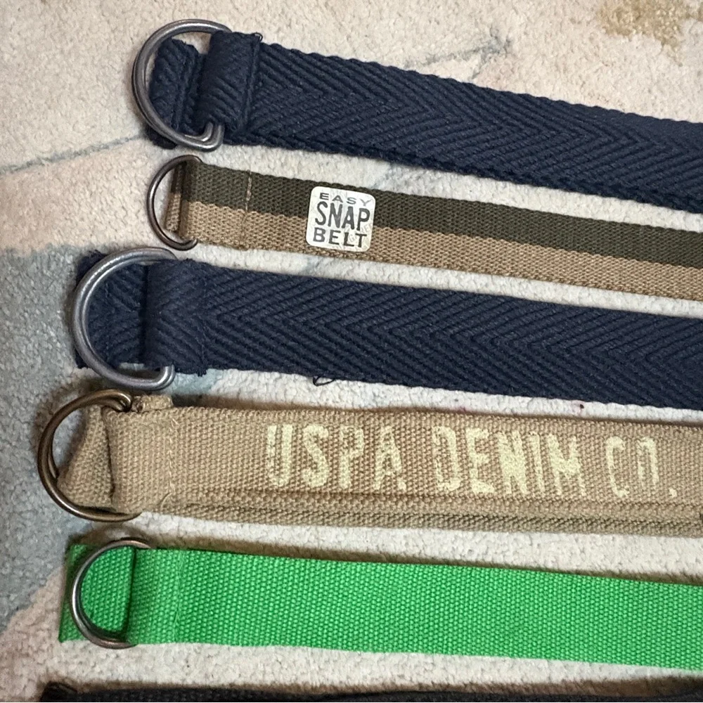 Denim Co. Boys Belt Bundle of 7